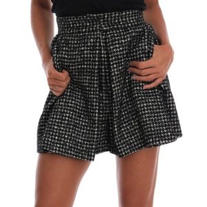 NWT DOLCE & GABBANA Gray Wool Mini Shorts IT 40/US 4